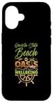 iPhone 16 Oasis of Wellbeing - Gaviota State Beach Case