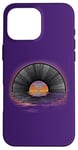 iPhone 16 Pro Max Retro Vintage Vinyl Sunset Reflection LP Vinyl Record Case