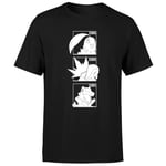 Pokemon Generation 2 Monochrome Starters Men's T-Shirt - Black - 5XL