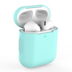 Apple AirPods - Silikonfodral för laddningsetui Cyan