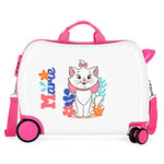 Disney Aristochats Valise pour Enfant Blanc 50 x 39 x 20 cm Rigide ABS Fermeture à Combinaison latérale 34 l 1,8 kg 4 Roues