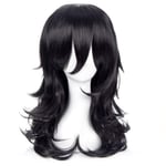 Cosplay Shouta Aizawa Peruukki Anime pitkä musta peruukki Halloween Fancy Dress -juhliin