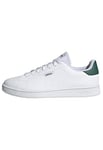 adidas Homme Urban Court Shoes Chaussures, FTWR White/FTWR White/Collegiate Green, 40 EU