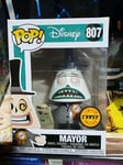 EN STOCK - FUNKO POP L´ÉTRANGE NOËL DE MR. JACK MAYOR WITH MEGAPHONE CHASE