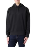 Calvin Klein Jeans Logo Tape Hoodie Sweat à Capuche, CK Black, XS Homme