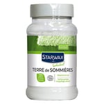 STARWAX SOLUVERT - Terre de Sommières - Poudre - Absorbe les Taches Grasses - Tous Supports - 100% D'Ingrédients D'Origine Naturelle - Ecocert - Fabriqué en France - 200g