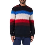 BOSS Men's Kultico Knitted Sweater, Black, M