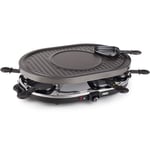 Raclette 8 Oval Grill Party 162700 43X30cm grillplatta