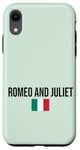 iPhone XR Romeo and Juliet Love Illustration Novelty Graphic Designs Case