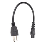 5‑15P Male To Iec320 C5 Female Power Cord 18 Awg 0. Ac Power Short Cord For Co