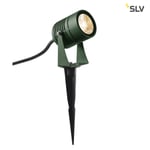 SLV LED Spike Markarmatur Grön