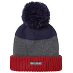 SealSkinz Sealskinz Flitcham Waterproof Cold Weather Bobble Hat - Orange / Grey Navy Small Medium Orange/Grey/Navy Small/Medium