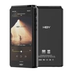 HiBy R6 III Lecteur audio numérique MP3 MP4 avec amplificateur Dac Classe A et AB Android 12 Bluetooth 5.0 WiFi 2,4 G + 5 G 4500 mAh (Noir)