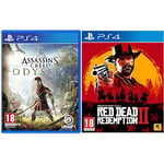 Assassins Creed Odyssey pour Playstation 4 & Red Dead Redemption 2