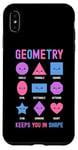 iPhone XS Max Geometry Keeps You In Shape Funny School Jokes For Kids Case