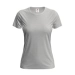 Stedman 4P Classic Women T-shirt Ljusgrå bomull 3XL Dam