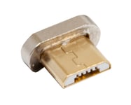 Realpower 168184, Magnetisk, Micro-Usb, Guld