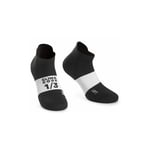 Chaussettes Eté Basses Assos Hot Summer Noir/Blanc