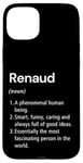 Coque pour iPhone 15 Plus Renaud Définition du nom Dictionnaire amusant