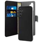 PURO Samsung Galaxy A14 5G wallet  detachable  black