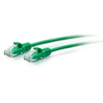 C2G 4.5M (15Foot) CAT6A Extra Flexible Slim Ethernet Cable, Ideal for use with Router, Modem, Internet,Wifi boxes, Xbox, PS5, Smart TV, SKY Q, IP Camera. Delivering Ultra Fast Internet Speeds. GREEN