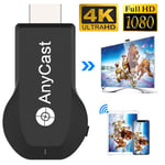 4K et 1080P Adaptateur d'affichage HDMI sans fil , dongle Iphone Ipad Miracast pour TV, téléphones portables Macbook Samsung Android Android, éducation commerciale