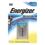 Energizer 7638900410372 Batteri alkalisk, 9 V