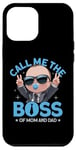 Coque pour iPhone 12 Pro Max Baby Boss « Call Me The Boss » Like A Boss Kids