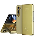 Samsung Galaxy Z Fold5 5G      Mirror Folio Case    Gold