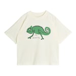 Mini Rodini Lizard T-shirt Offwhite |  | 92/98 cm