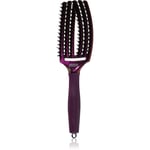 Olivia Garden Fingerbrush Midnight Desert flat brush odstín Amethyst 27 cm