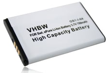 Vhbw Batterie Compatible Avec Swissvoice Epure L7, Fulleco Duo, E-Pure Téléphone Fixe Sans Fil (600mah, 3,7v, Li-Ion)
