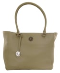 DKNY Beige Tote Bag Medium Shoulder Handbag Womens Sandstone Leather RRP £325