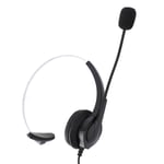 USB Headset With Microphone Monaural Headsets Lasting Durability For Home Office