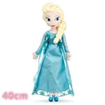 50 cm Frozen Anna Elsa dockor Snödrottning Prinsessa Anna Elsa docka leksaker Stoppade Frozen plysch Barnleksaker Födelsedag Julgåva-i[HK] 40cm elsa