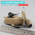 1:18 mittakaavassa Piaggio Vespa Scooter 98 PK 125 GTR P150X 300 MP5 Primavera GTS moottoripyörä moto pyörä painevalettu ajoneuvot lelut malli lapsille