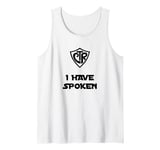 Choose the Right - I Have Spoken LDS Baptism Sci-Fi Humor Tank Top