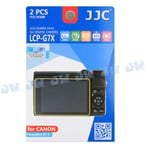 2PCS LCD Film Screen Protector for Canon Powershot G9X II G7X II G5X II G1X III