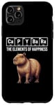 iPhone 11 Pro Max Capybara The Elements Of Happiness Periodic Table Chemistry Case