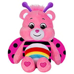 Care Bears | Lady Bug Bear 22cm Bean Plush | Collectable Cute Plush Toy, Cuddly Toys for Children, Soft Toys for Girls and Boys, Cute Teddies Suitable for Girls and Boys Ages 4+ | Basic Fun 22321