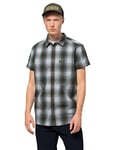 Jack Wolfskin T- Shirt Hot Chili M Chemise, Greenwood Checks, XXL Homme