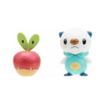 Pokémon - Pack 2 Figurines Battle Figure Set Applin, Moustillon