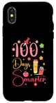 iPhone X/XS Funny Happy 100 Days Of School Art for Men Women Kids Case