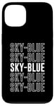 Coque pour iPhone 13 Bleu ciel