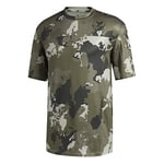 adidas Con Camo Tee Tricot Homme, Gris, XXL