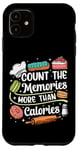 iPhone 11 Bake Baking Count The Memories More Than Calories Case