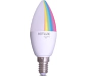 LED RGBW Himmennettävä polttimo C37 E14/4,5W/230V 2700-6500K Wi-Fi Tuya