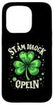 iPhone 15 Pro ST AM DIAOCK OPENLN Four-leaf Clover Case