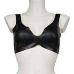 Late X Latex Bustier - Black - XL