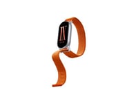 Xiaomi - Klockräm För Aktivitetsspårare - Flätad - Passar Handleder 135 - 215 Mm - Soluppgångsorange - För Xiaomi Smart Band 8, Smart Band 9